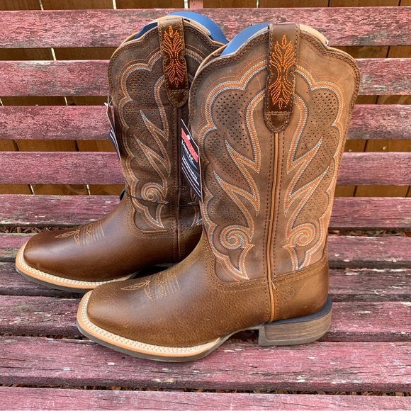 ⭐️SOLD⭐️Durango Lady Rebel Pro Women's Ventilated Western Boot | 8.5W Cognac New - Picture 6 of 14